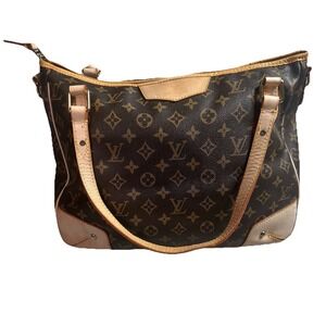 Louis Vuitton Estrela Shoulder Bag MM Brown Canvas